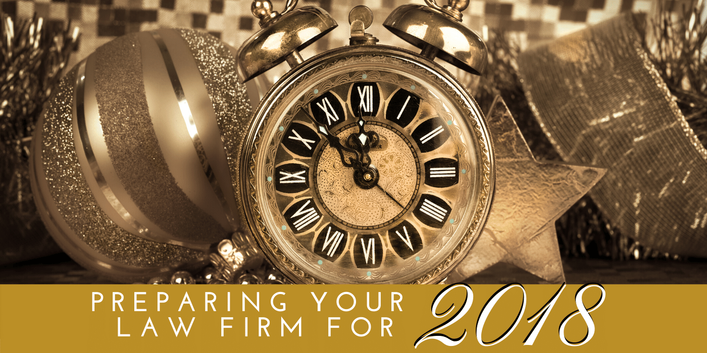 Preparing your Law Firm for 2018